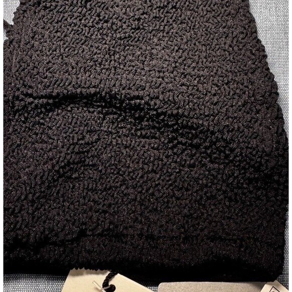 Bond-Eye Swim Jean Triangle Bikini Top Women's Black One Size - Picture 5 of 7